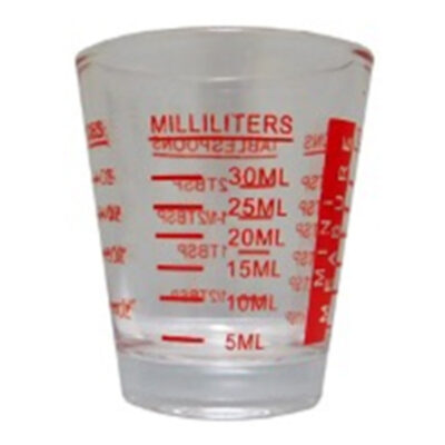Searcy Glass Medicine Measure