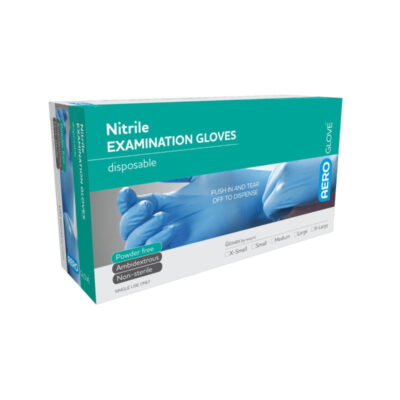 Aeroglove Nitrile Powder-free Gloves 100 pack