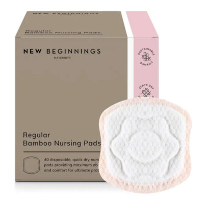 New Beginnings Bamboo Disposable Breast Pads 40 Pack