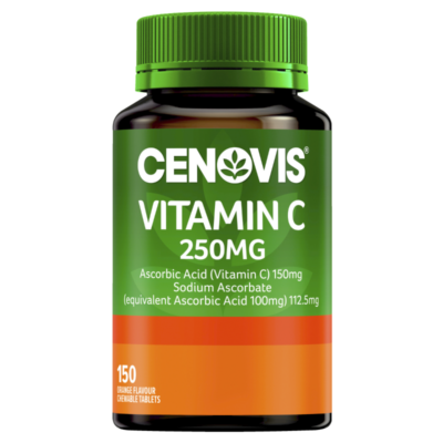 Cenovis Vitamin C 250mg 150 Chewable Tablets