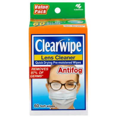 Clearwipes Clearwipe Antifog 60 Pack
