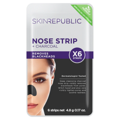 Skin Republic Charcoal Nose Strip (6 Nose Strips)