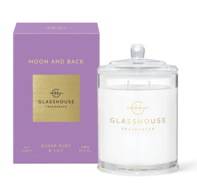 Glasshouse 380g Candle Moon & Back