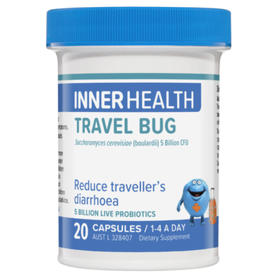 Inner Health Travel Bug 20 Capsules