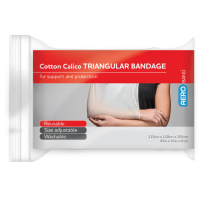Aero Triangular Bandage Cotton Calico 110 x 110 x 155cm