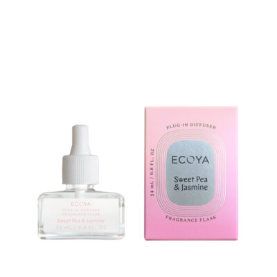 ECOYA Plug-In Diffuser Sweet Pea & Jasmine Fragrance Flask