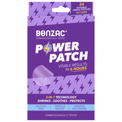 Benzac 3-in-1 Power Patch for Pimples 24 Pack