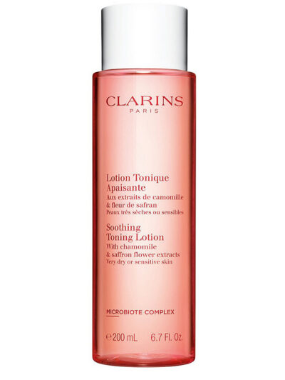 Clarins Soothing Toning Lotion – Very Dry or Sensitive Skin 200ml