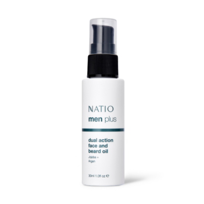 Natio Men Plus Dual Action Face and Beard Oil