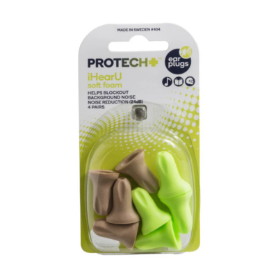 Protech Ear Plugs IHearU (4 Pairs)