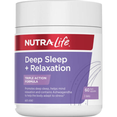 Nutralife Deep Sleep + Relaxation Capsules 60s