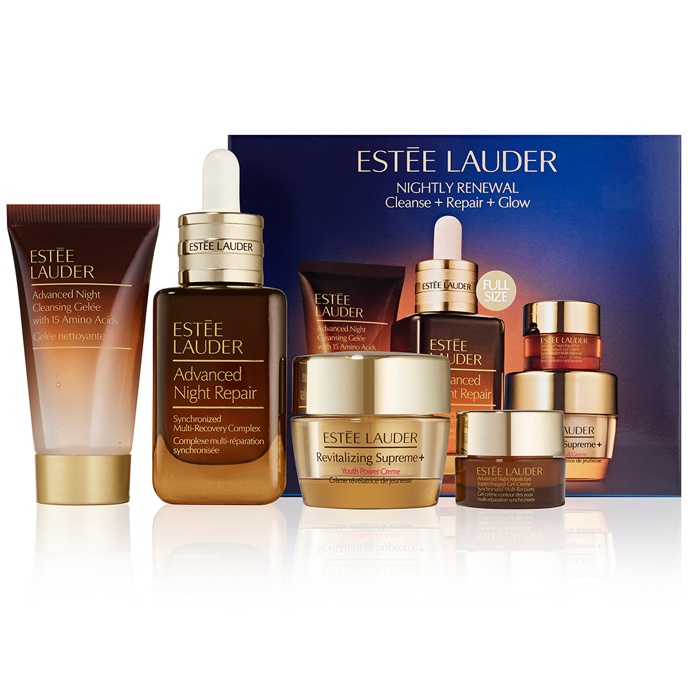 ESTEE LAUDER Nightly Renewal セット Estée Lauder Nightly Renewal Skincare Set | National Pharmacies