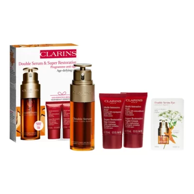 Clarins Double Serum & Super Restorative Set