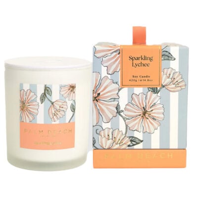 Palm Beach Candle 420g Sparkling Lychee