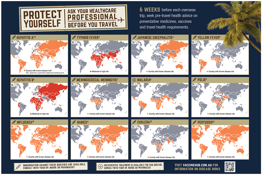 Sanofi Travel Risk Map