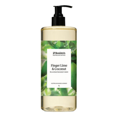 Bosisto's Finger Lime and Coconut Body Wash 1L