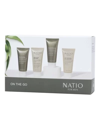 Natio for Men On The Go Travel Set