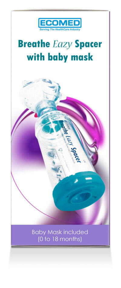 Ecomed Breathe Eazy Spacer with Silicone Baby Mask