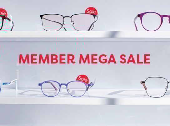 Member Mega Sale - Optical - Up to 70% off