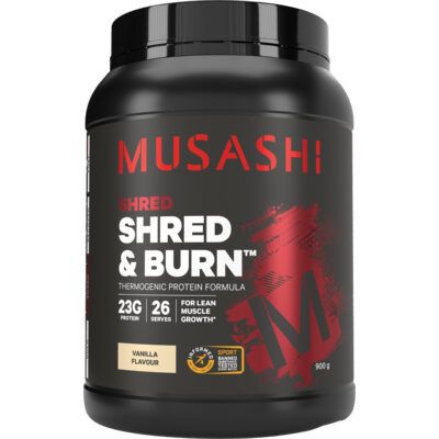 Musashi 100% Whey Choc 900G | National Pharmacies